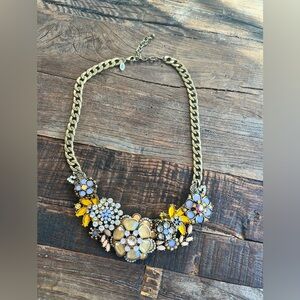 Vintage Joan Rivers Classic Collection Bouquet Garden Statement Necklace